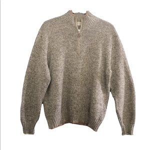 BRUNELLO CUCINELLI 100% CASHMERE BEIGE SWEATER 50